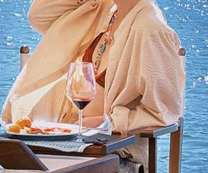 guest enjoying a meal