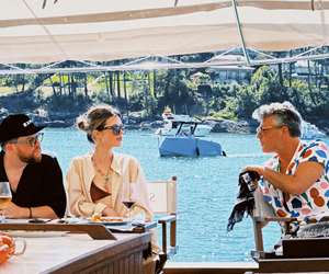 guests enjoying a sail
